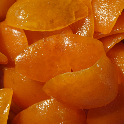 Scorze di arance candite