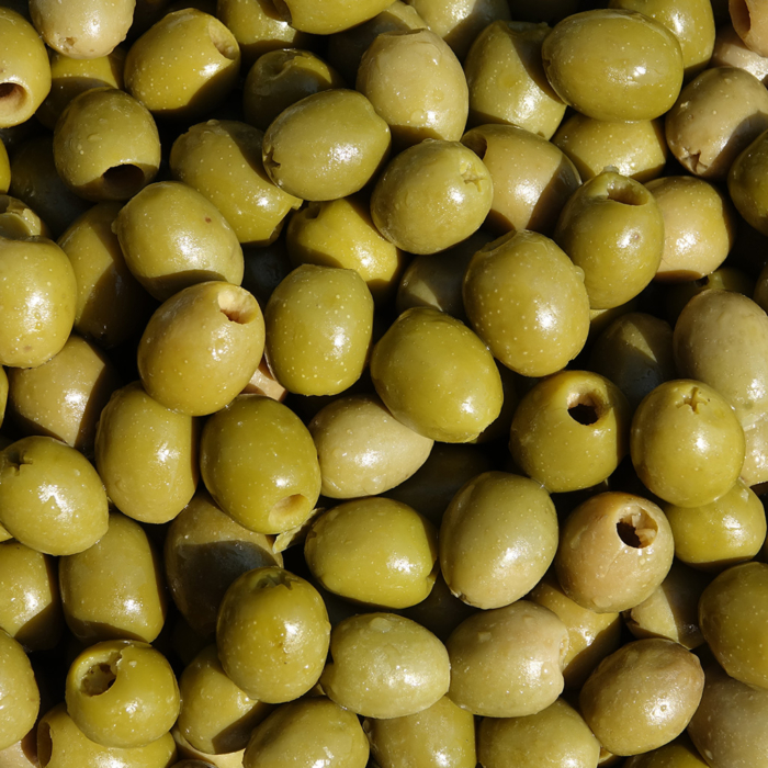 Olive denocciolate verdi